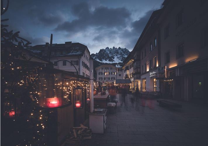 Besuch auf dem Weihnachtsmarkt